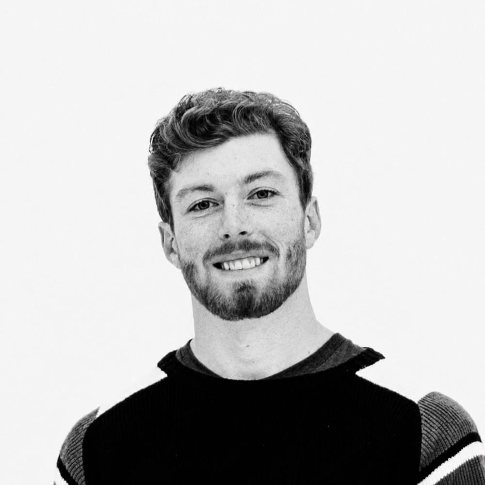 Black-and-white portrait of SiteLens founder Shane Van Rickley